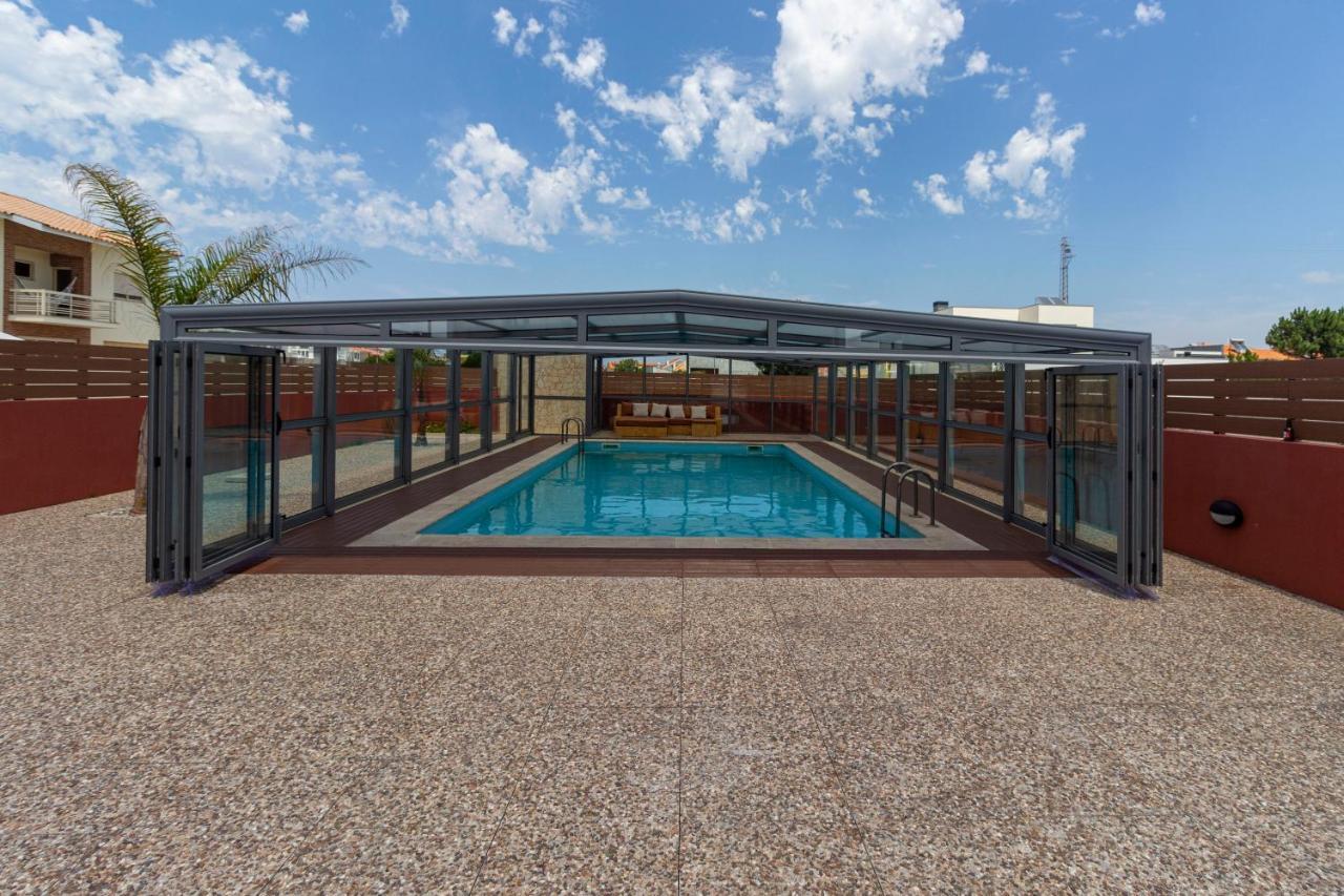 O Cantinho Entre A Ria E O Mar - With Hot Water Pool All Year Round Torreira Exterior foto